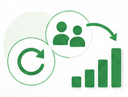 Stay connected with customers through automated personalized communication.
